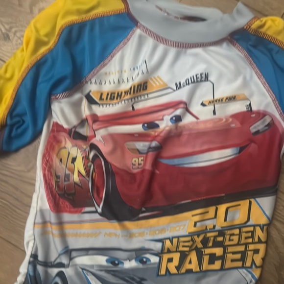 Disney Cars Racing Swim Set - Blue, Yellow, Red - Picture 3 of 4